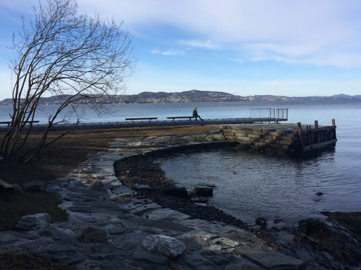Bilde av Ballastbryggen badeplass