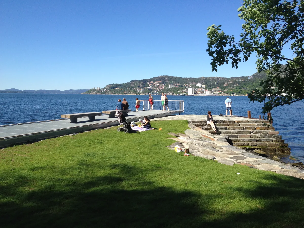 Bilde av Ballastbryggen badeplass